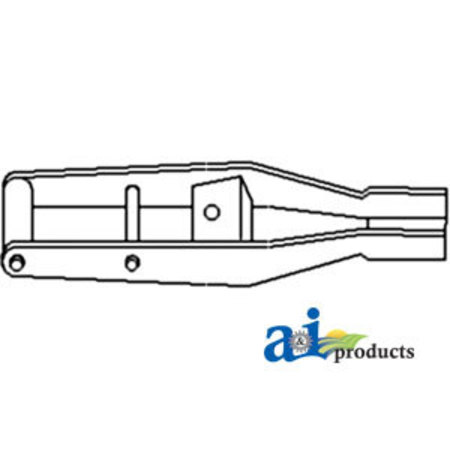 A & I PRODUCTS Lever, Hydraulic Lift Pump Control 6" x1.5" x1.5" A-1868471M91